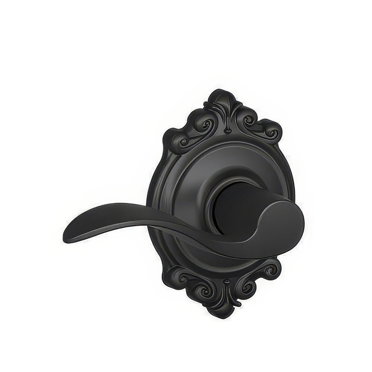 Schlage F10ACC622BRK F10-ACC-BRK F-Series Accent Passage Door Lever Matte Black