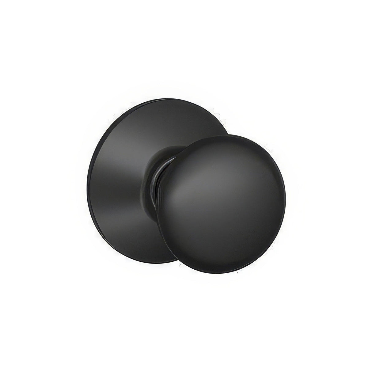 Schlage F10PLY622 F10-PLY F-Series Plymouth Passage Door Knob Matte Black