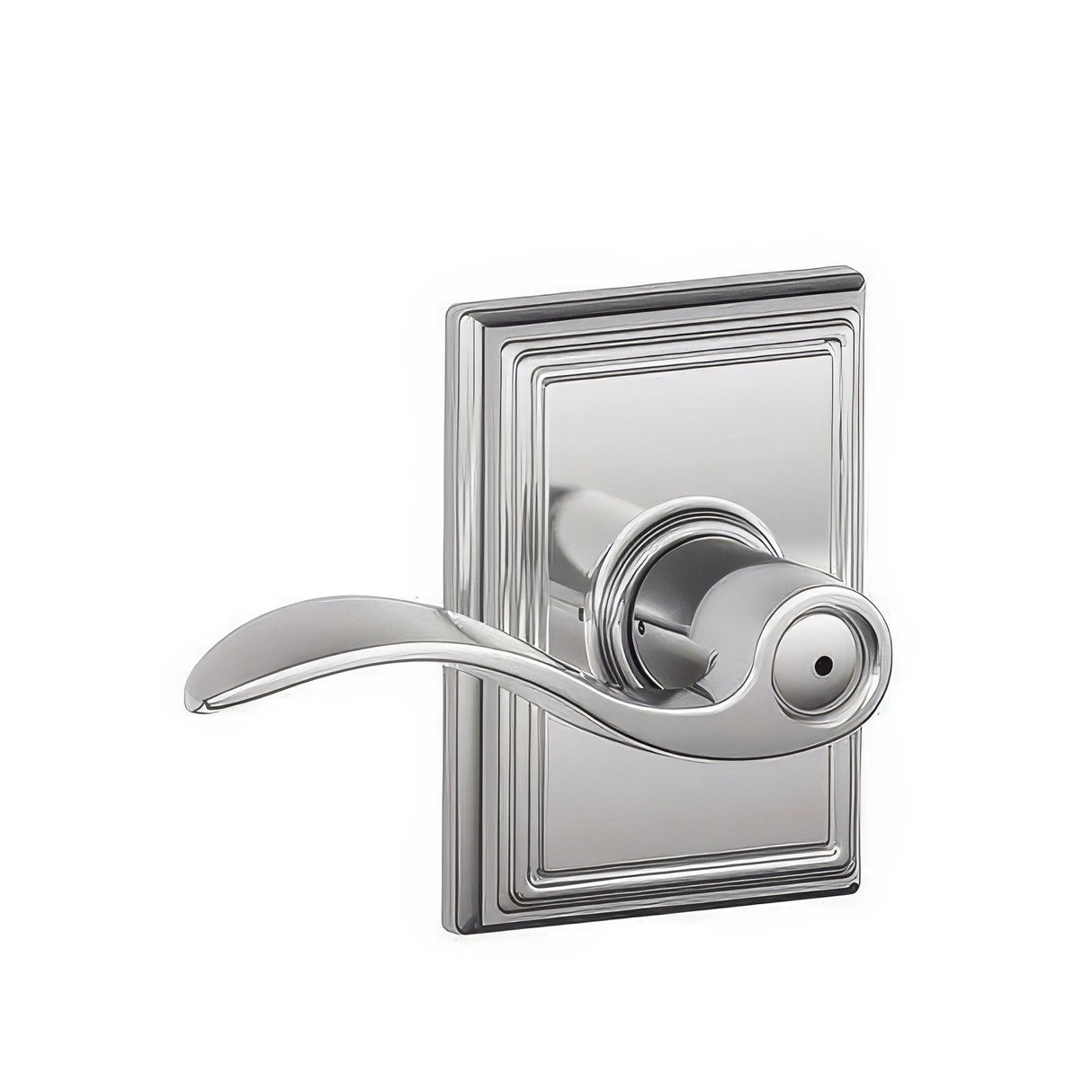 Schlage F40ACC625ADD F40-ACC-ADD F-Series Accent Privacy Door Lever Polished Chrome