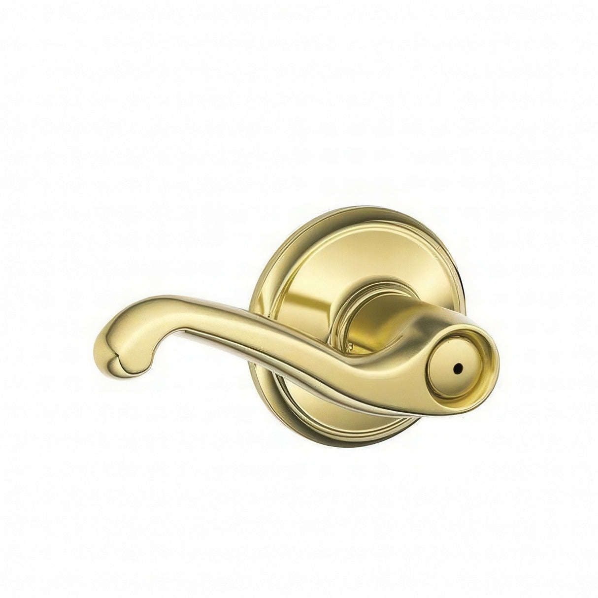 Schlage F40FLA609 F40-FLA F-Series Flair Privacy Door Lever Antique Brass