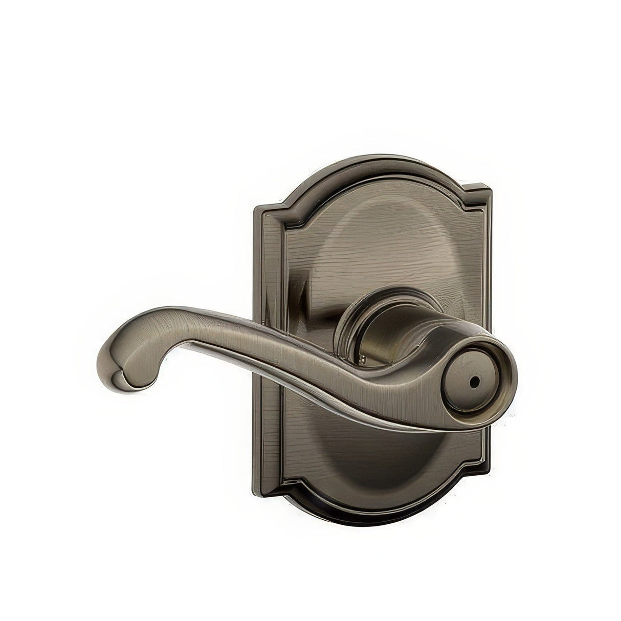 Schlage F40FLA620CAM F40-FLA-CAM F-Series Flair Privacy Door Lever Antique Pewter