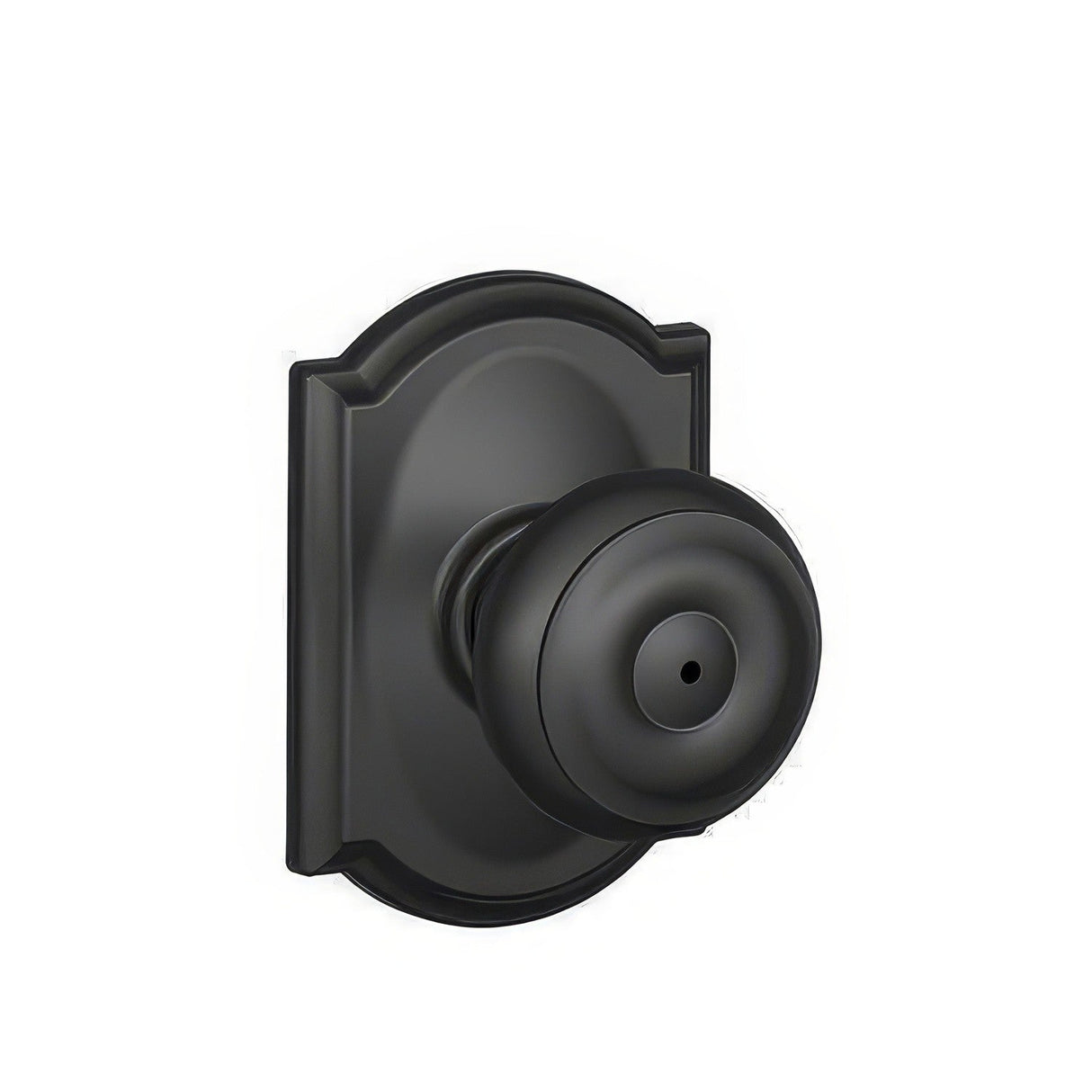 Schlage F40GEO622CAM F40-GEO-CAM F-Series Georgian Privacy Door Knob Matte Black