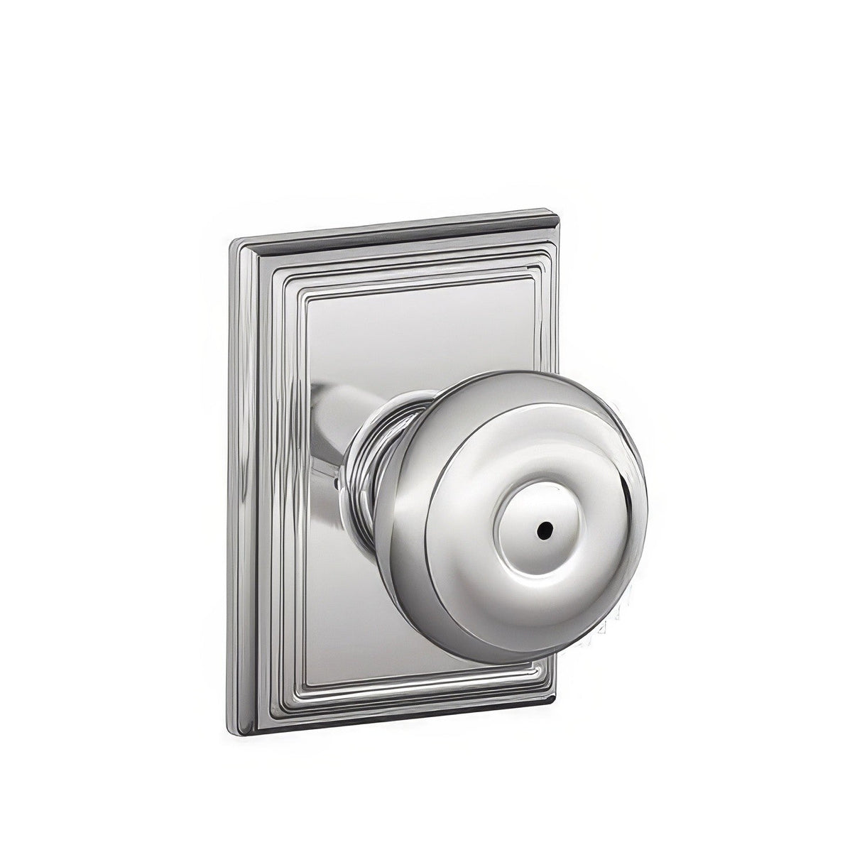Schlage F40GEO625ADD F40-GEO-ADD F-Series Georgian Privacy Door Knob Polished Chrome