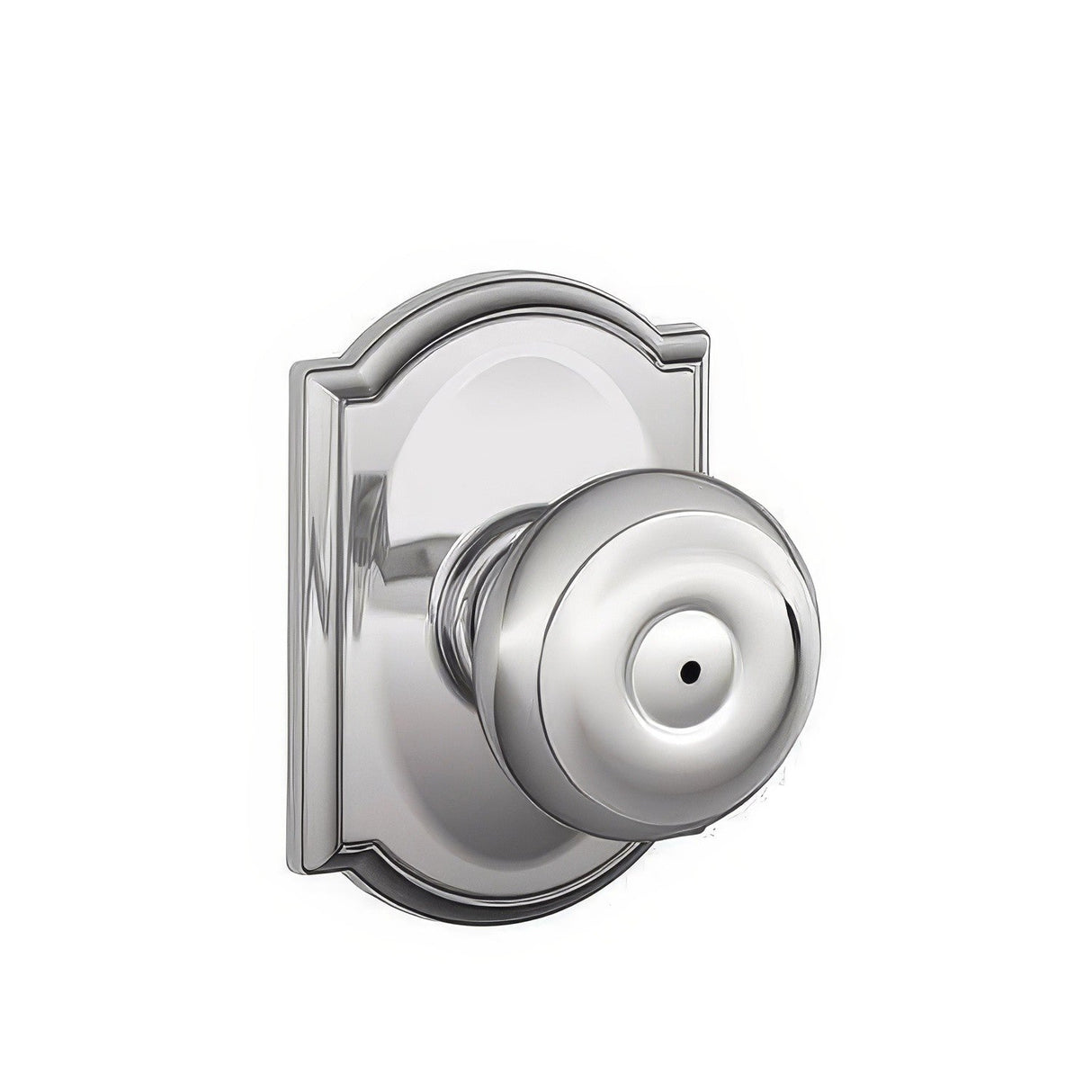 Schlage F40GEO625CAM F40-GEO-CAM F-Series Georgian Privacy Door Knob Polished Chrome