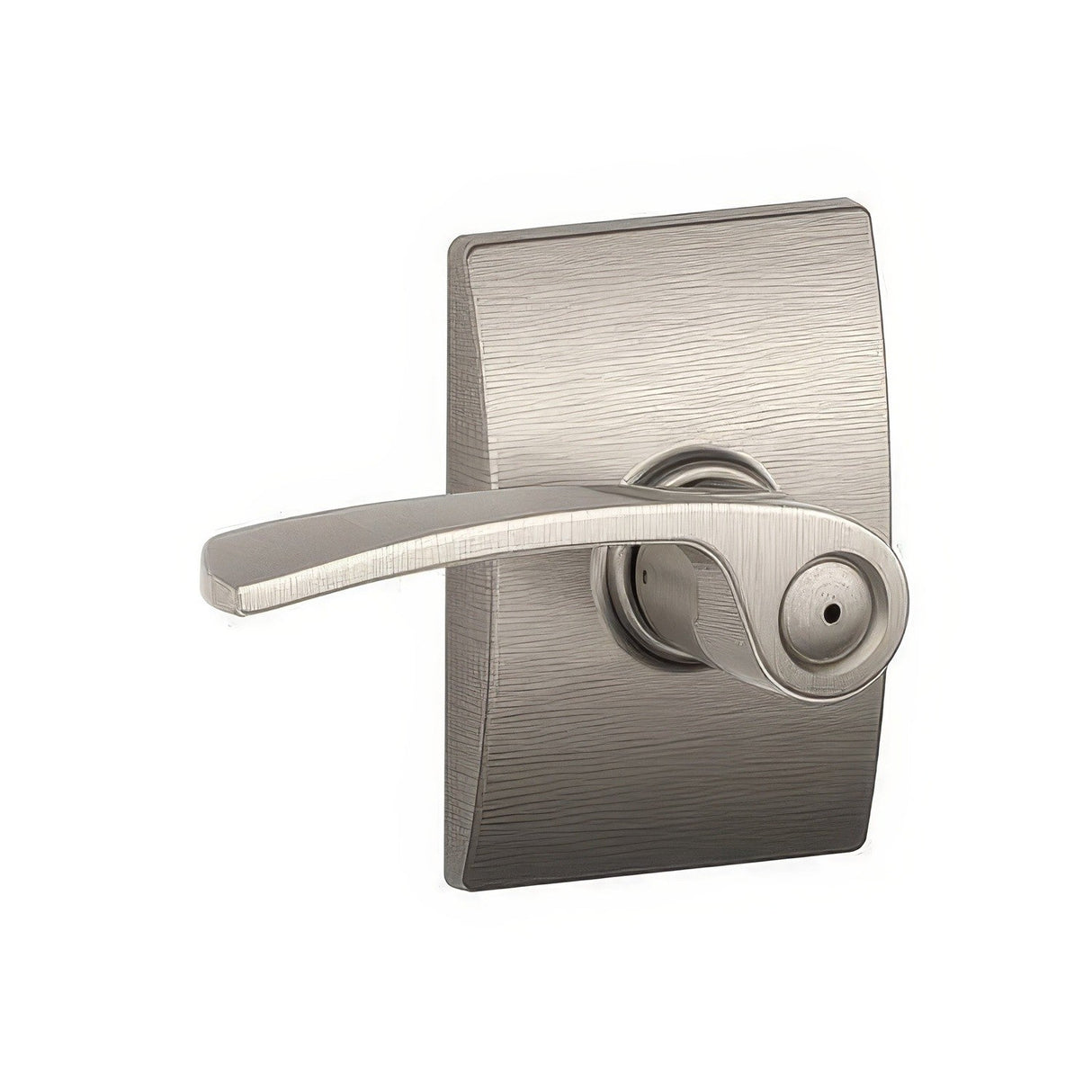 Schlage F40MER619CEN F40-MER-CEN F-Series Merano Privacy Door Lever Satin Nickel