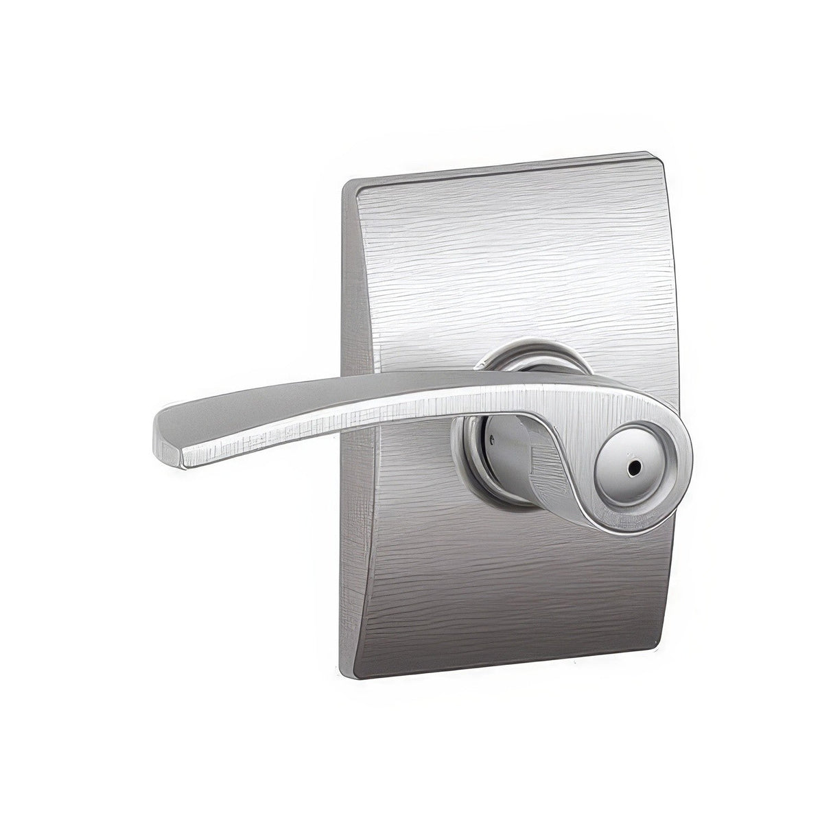Schlage F40MER626CEN F40-MER-CEN F-Series Merano Privacy Door Lever Satin Chrome