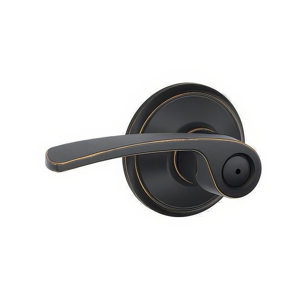Schlage F40MER716 F40-MER F-Series Merano Privacy Door Lever Aged Bronze