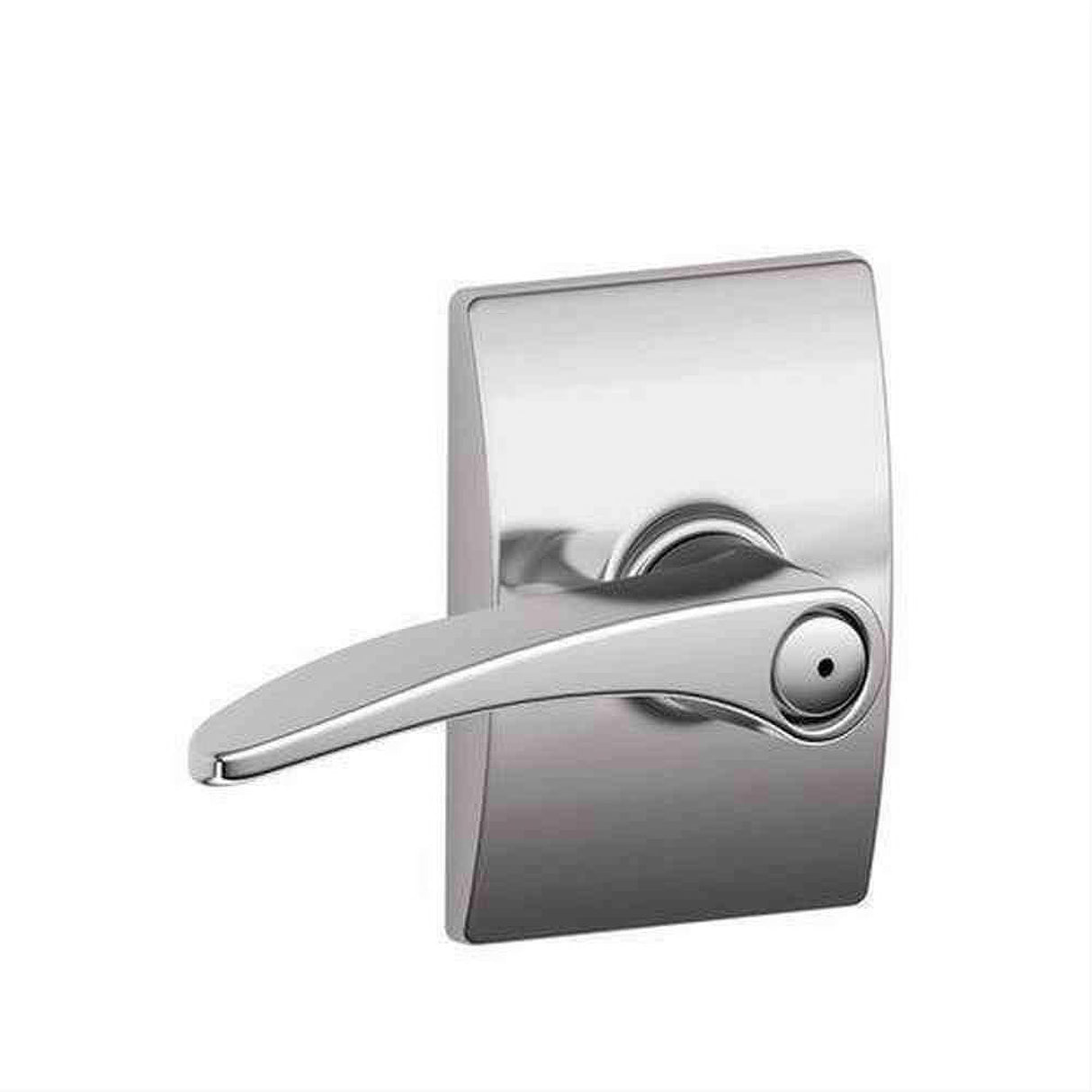 Schlage F40MNH625CEN F40-MNH-CEN F-Series Manhattan Privacy Door Lever Polished Chrome