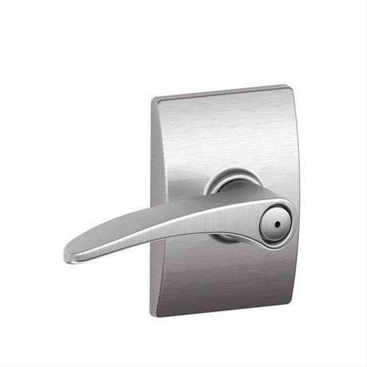 Schlage F40MNH626CEN F40-MNH-CEN F-Series Manhattan Privacy Door Lever Satin Chrome