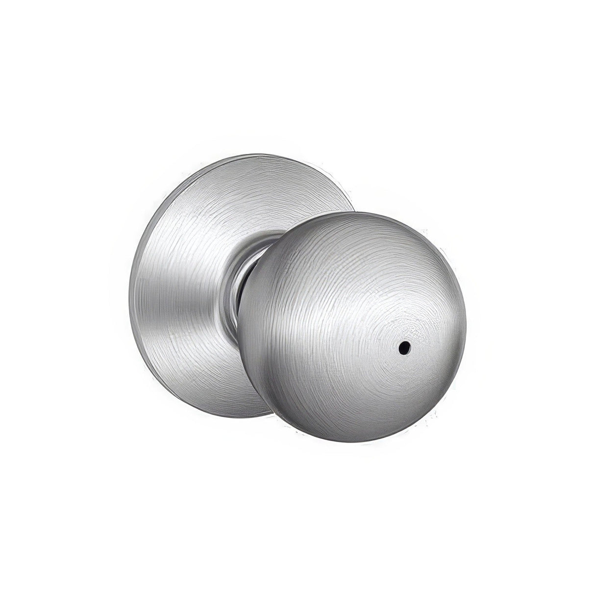 Schlage F40ORB626 F40-ORB F-Series Orbit Privacy Door Knob Satin Chrome
