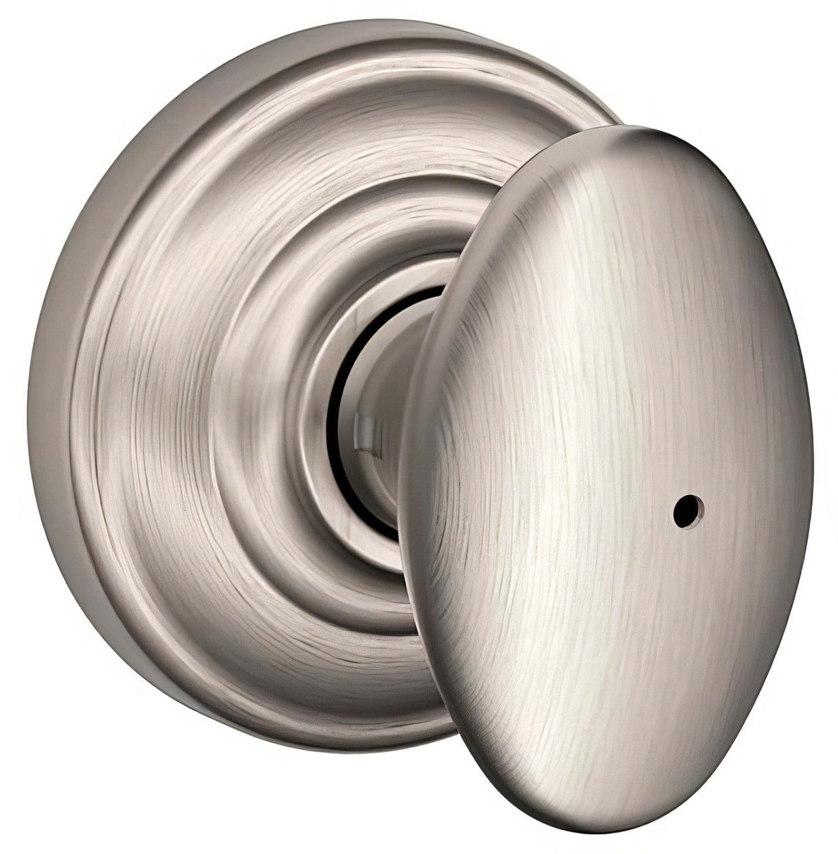 Schlage F40SIE619AND F40-SIE-AND F-Series Siena Privacy Door Knob Satin Nickel