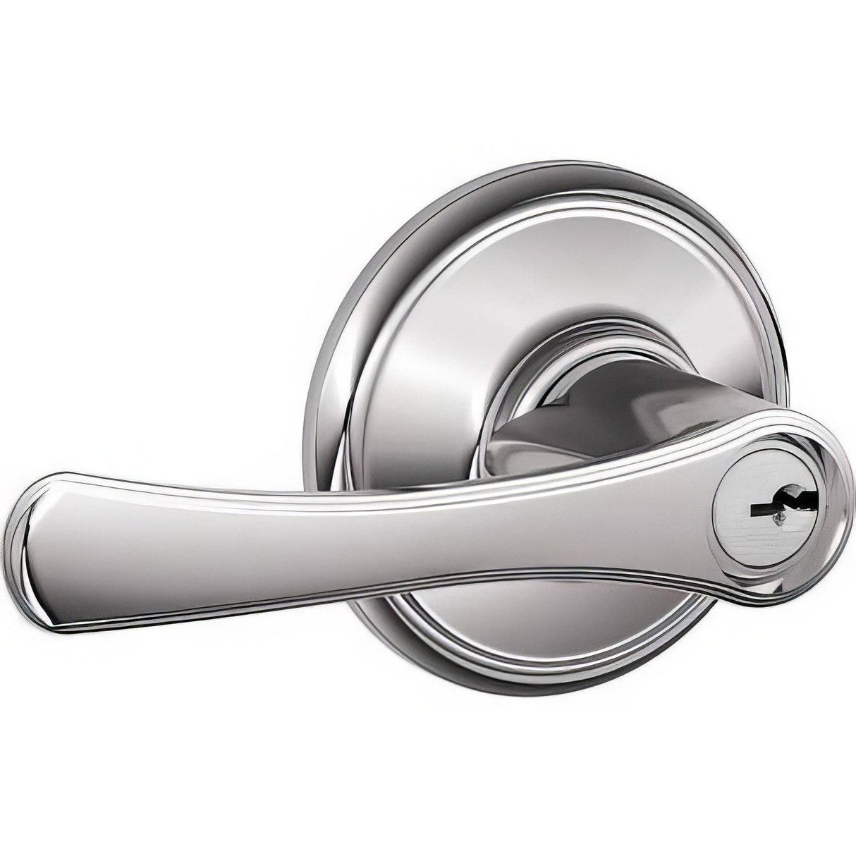Schlage F51AVLA625 F51A-VLA Avila Keyed Entry Door Lever Polished Chrome