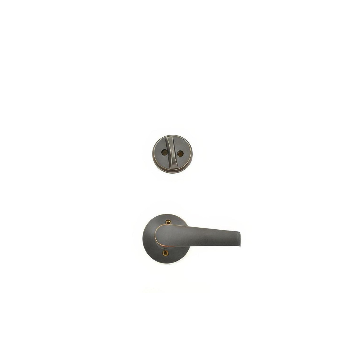 Schlage F59ELA716 F59-ELA Elan Single Cylinder Interior Pack Aged Bronze