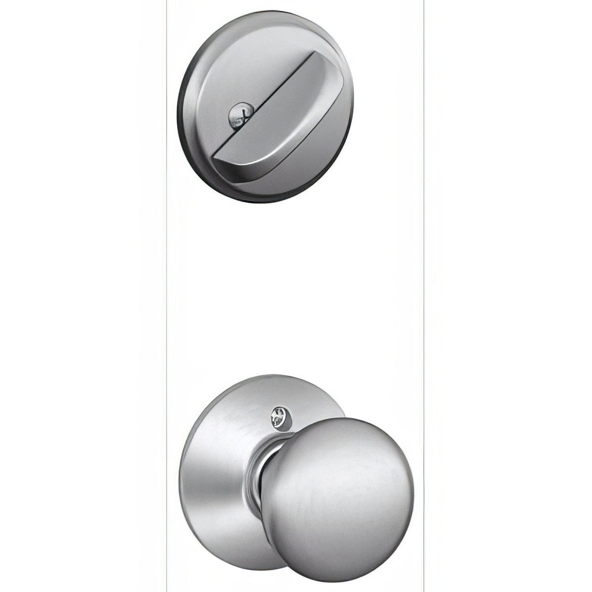 Schlage F59PLY626 F59-PLY Plymouth Single Cylinder Interior Pack Satin Chrome