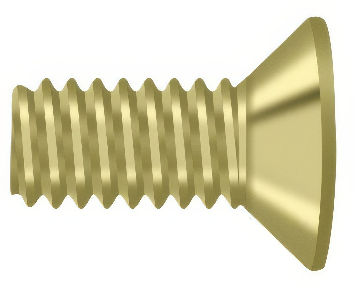 Deltana SCMB1205U3 polished brass screw pack
