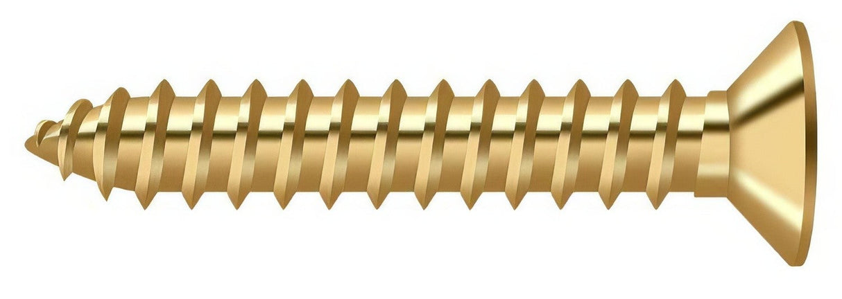 Deltana SCWB12125CR003 lifetime polished brass screw pack