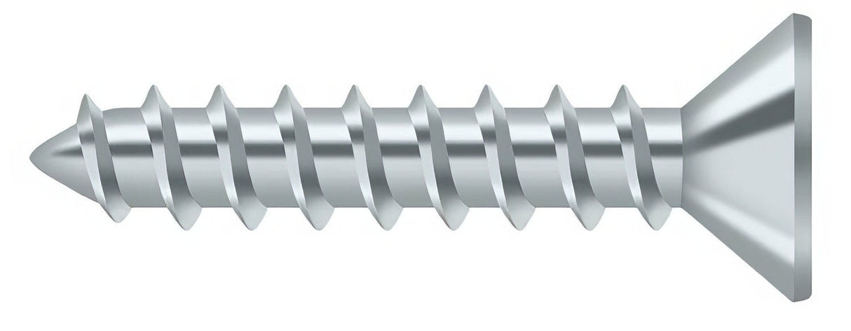 Deltana SCWS1010USP prime coated white screw pack