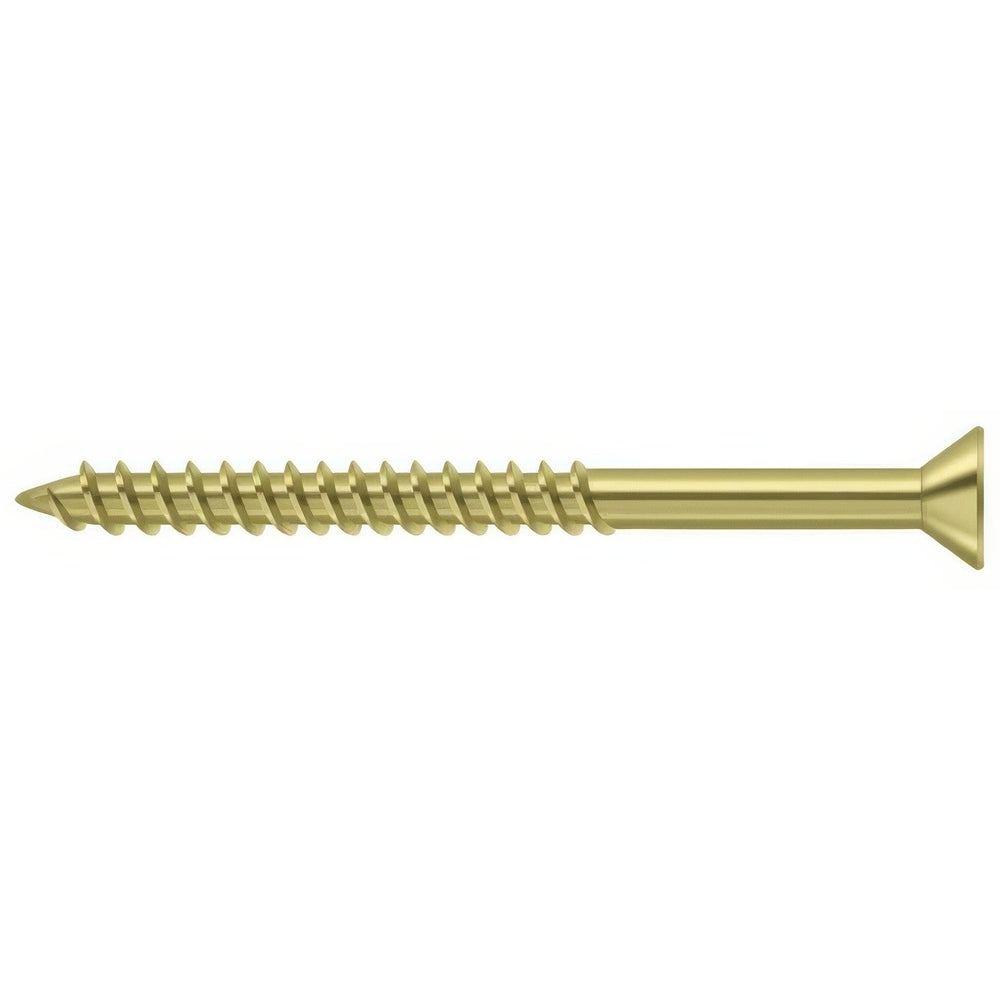 Deltana SCWS1025U3 polished brass screw pack