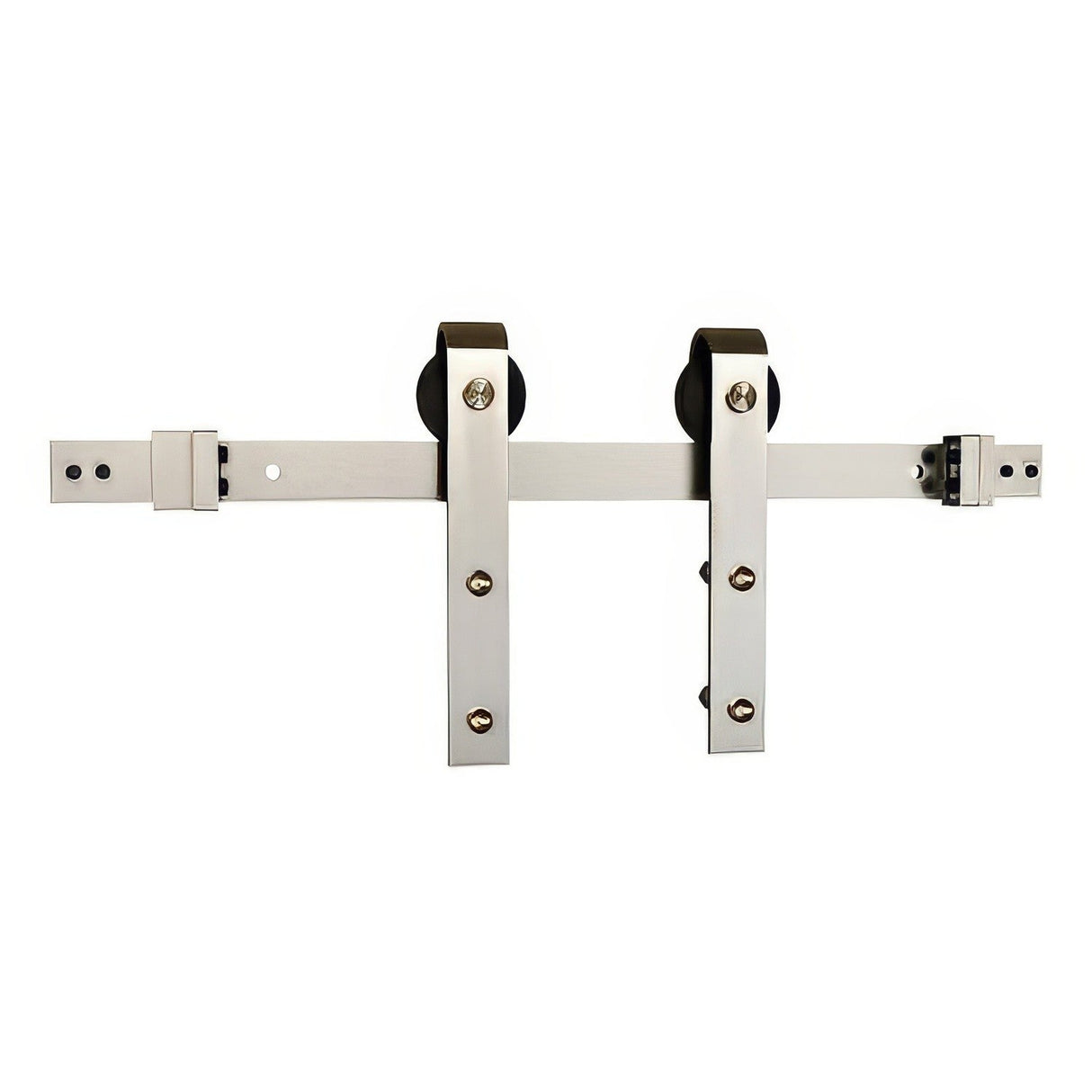 Schlage SD10JSTP66619 satin nickel barn door hardware
