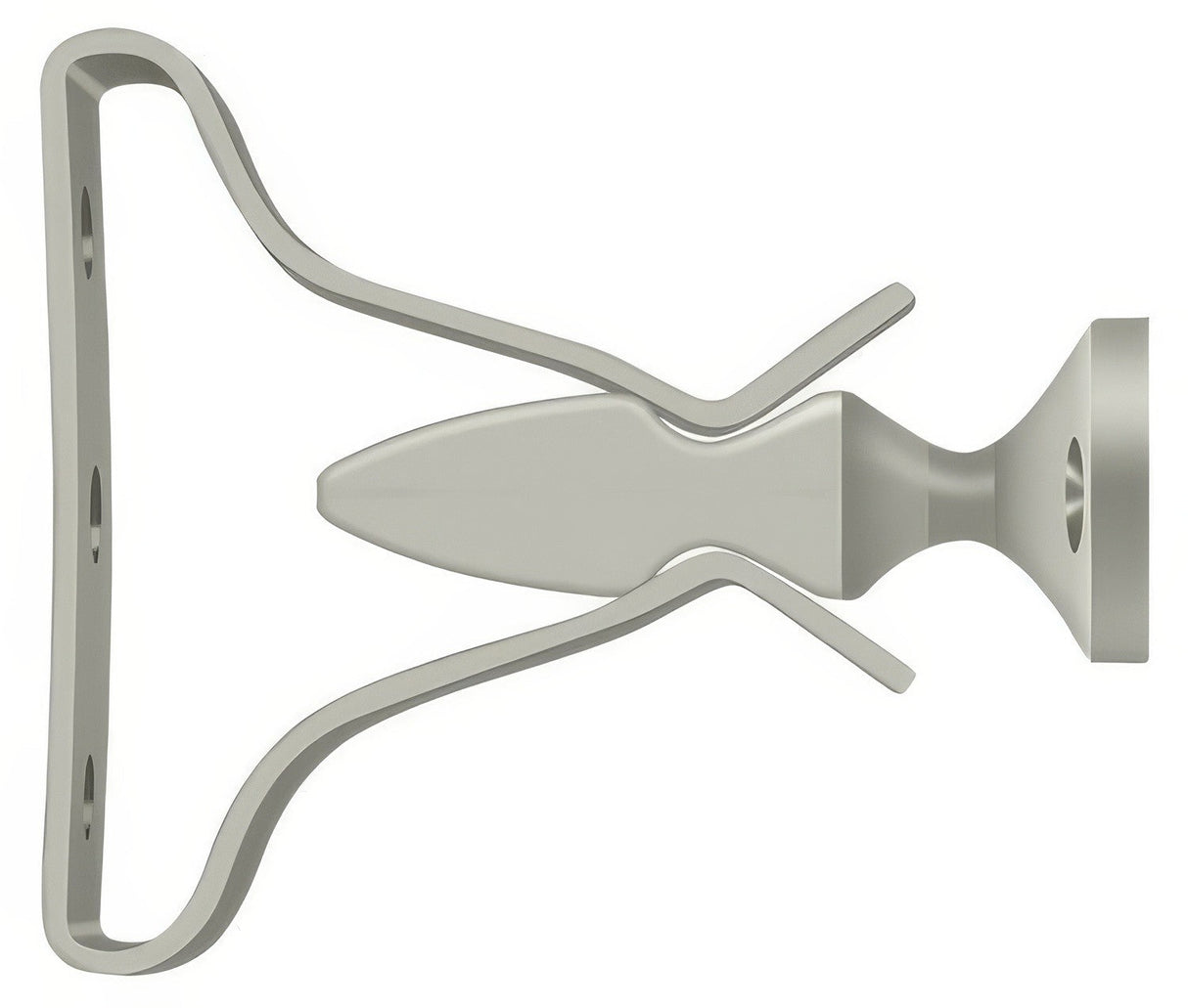 Deltana SDH193U15 satin nickel shutter door holder