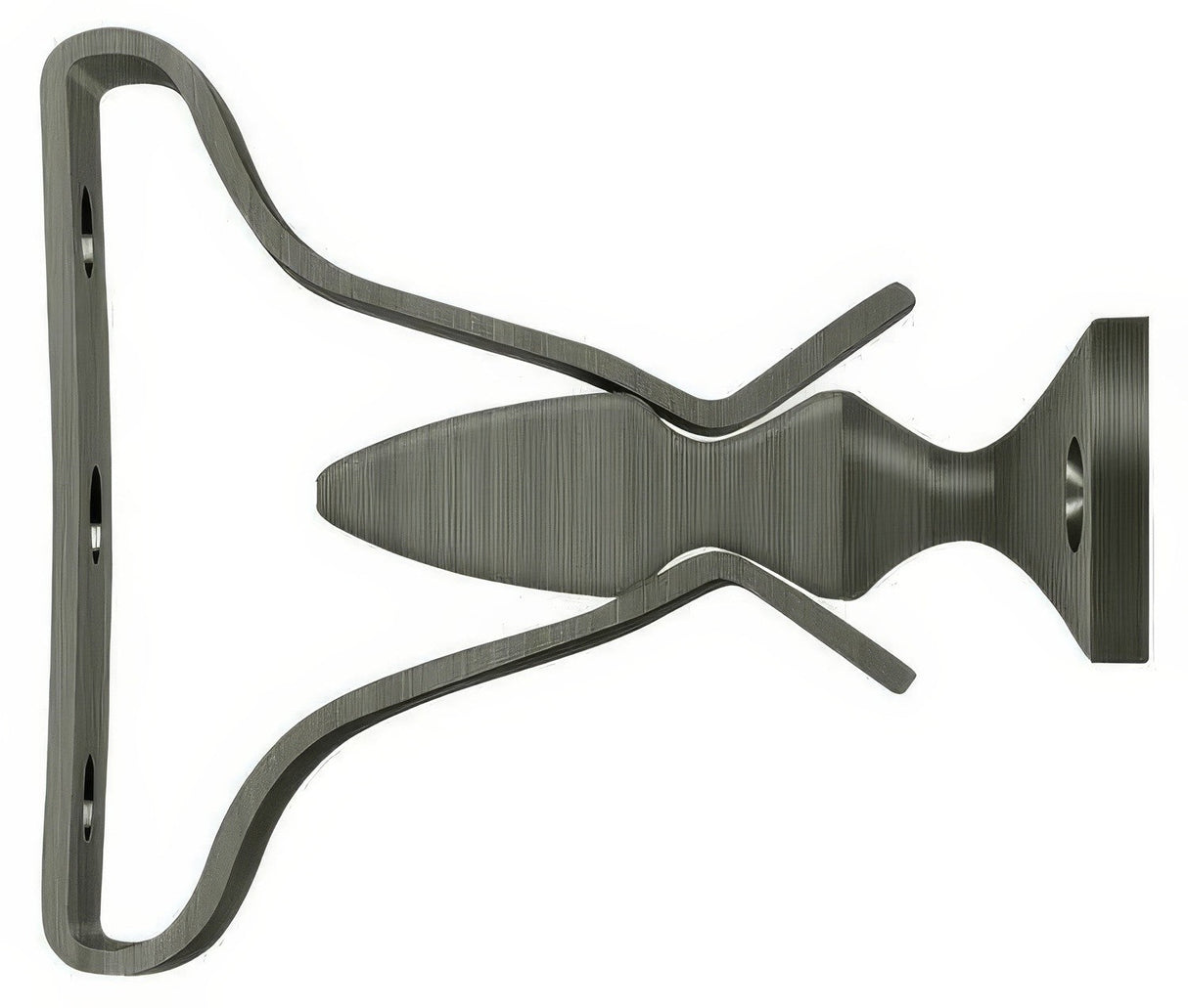 Deltana SDH193U15A antique nickel shutter door holder
