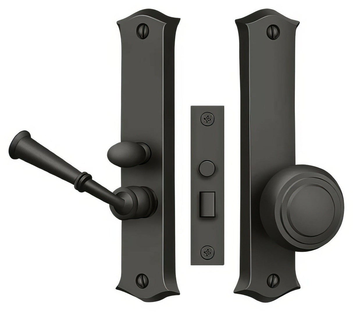 Deltana SDL688U10B oil rubbed bronze screen door mortise lock