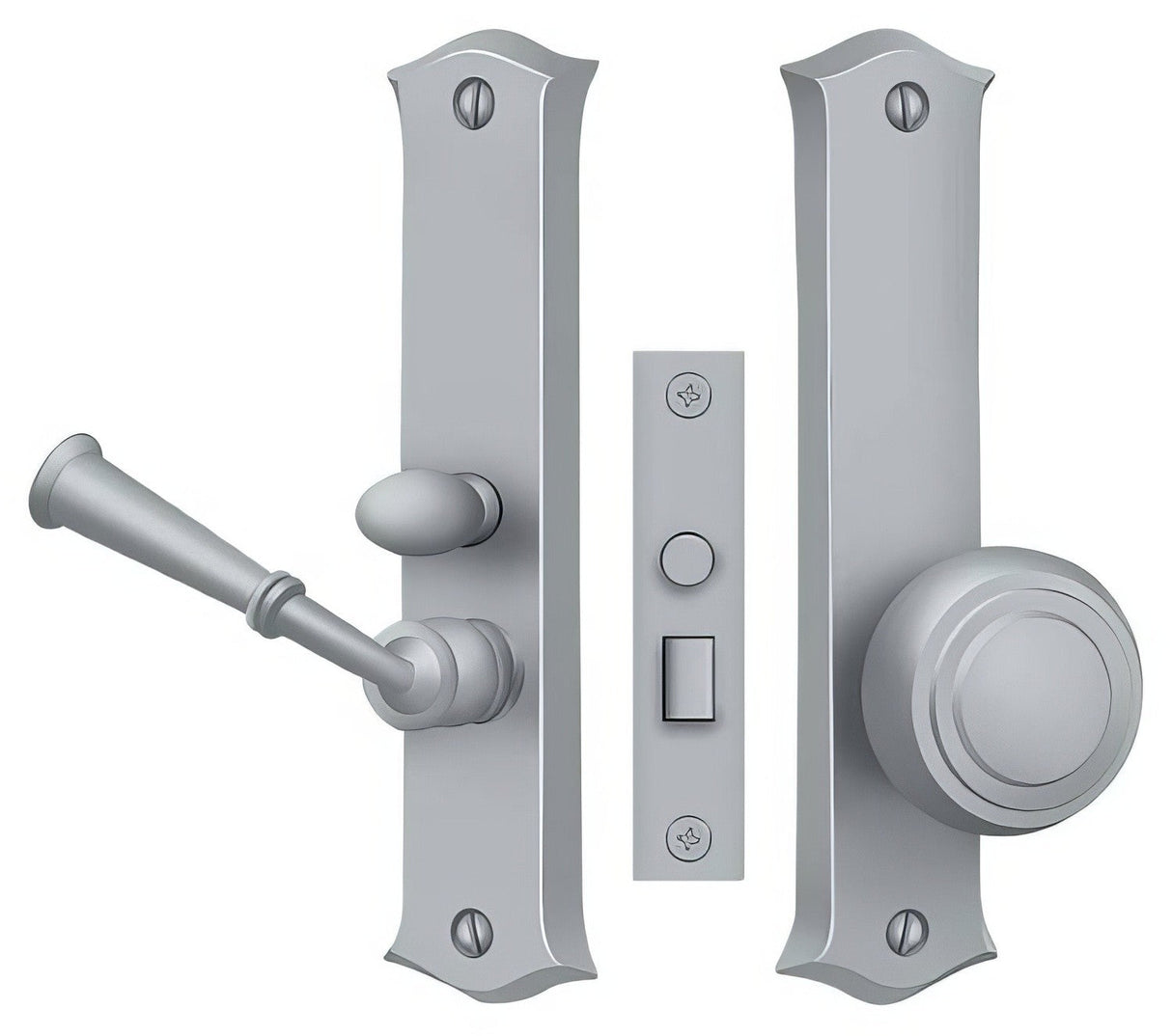 Deltana SDL688U26D brushed chrome screen door mortise lock