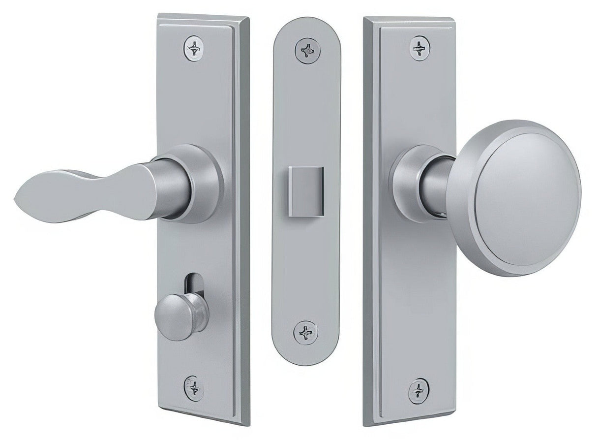 Deltana SDML334U26D brushed chrome screen door latch
