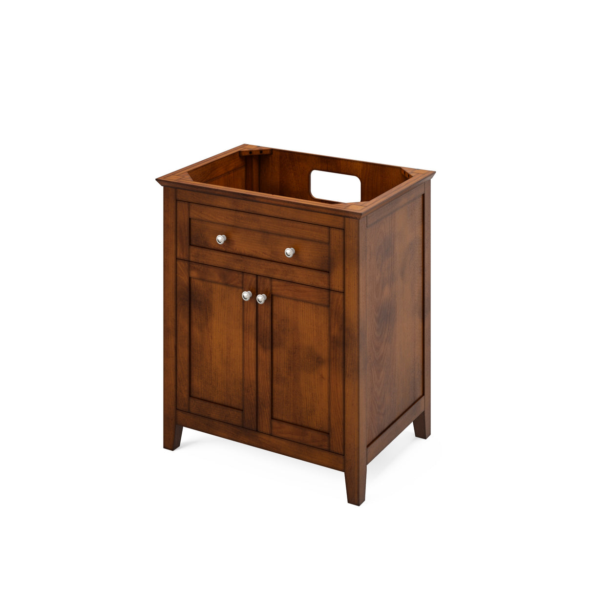 Jeffrey Alexander Chatham 30" Chocolate Single Sink Bathroom Vanity with Black Granite Top - 8 in. Widespread Faucet Top product image 3