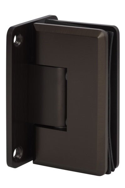 Sure-Loc Hardware Sure-Loc SHR-H4BV 11P 2-1/4" x 4" Beveled Shower Glass Hinge Vintage Bronze