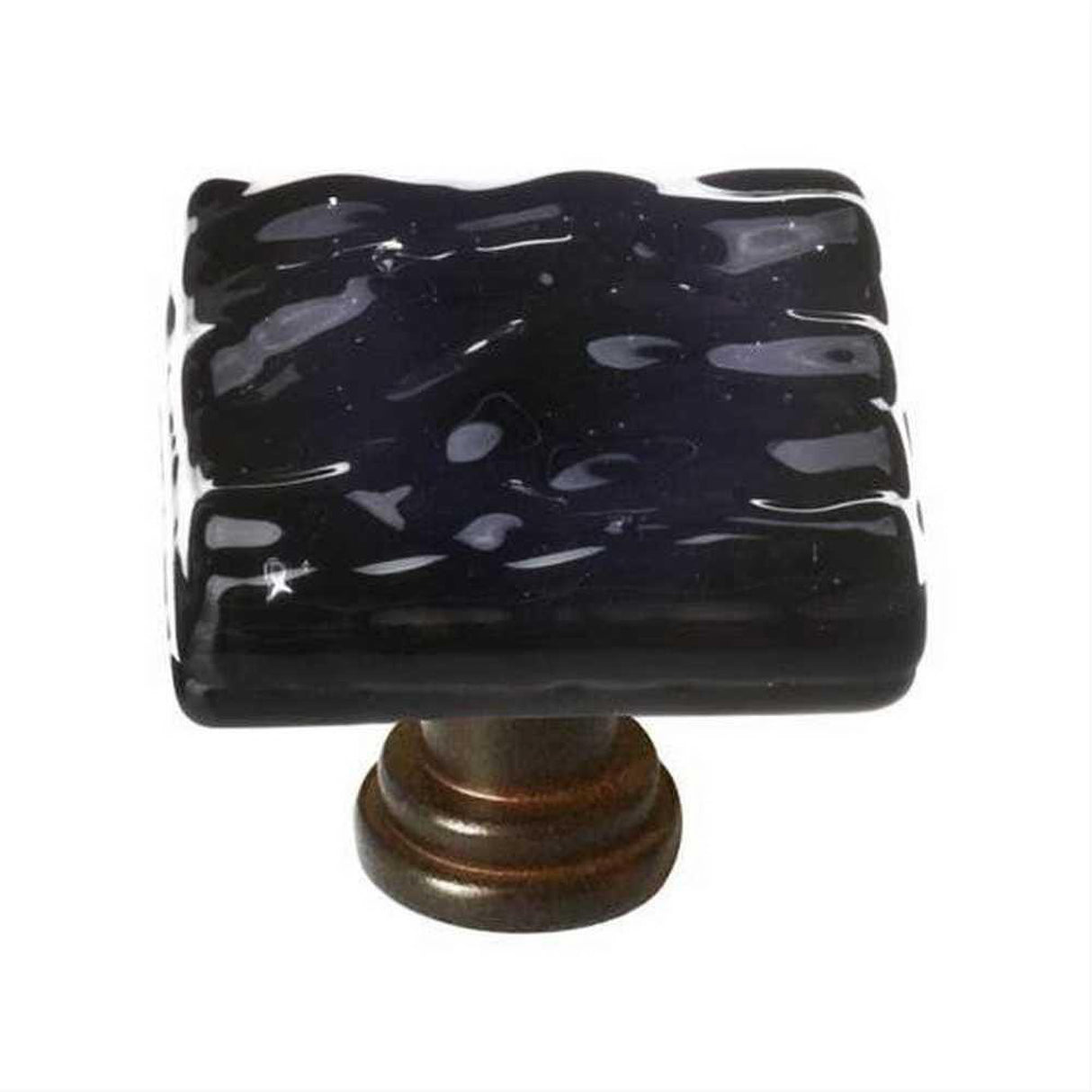 Sietto K-213-ORB Glacier Black Knob Oil Rubbed Bronze
