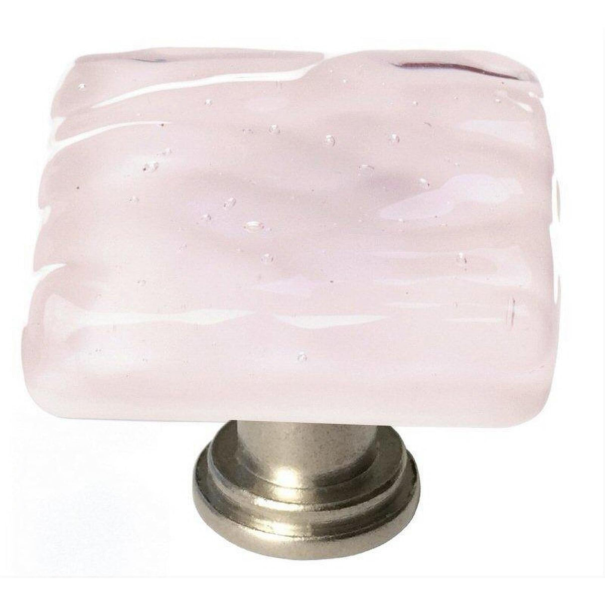 Sietto K-228-SN Glacier Rose Knob Satin Nickel