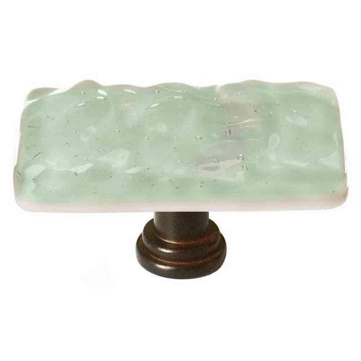 Sietto LK-201-ORB Glacier Spruce Green Long Knob Oil Rubbed Bronze