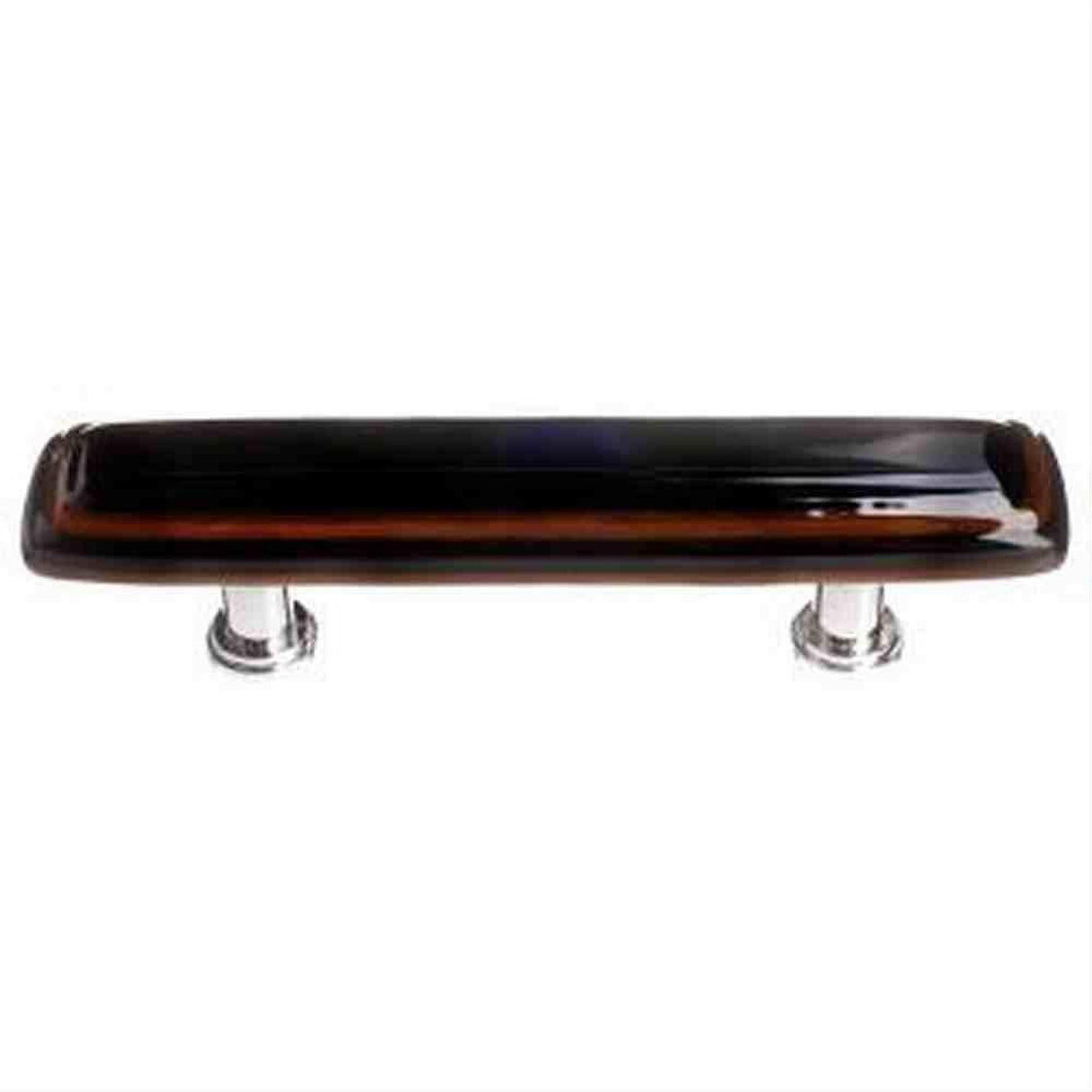 Sietto P-101-PC Stratum Woodland & Black Pull Polished Chrome
