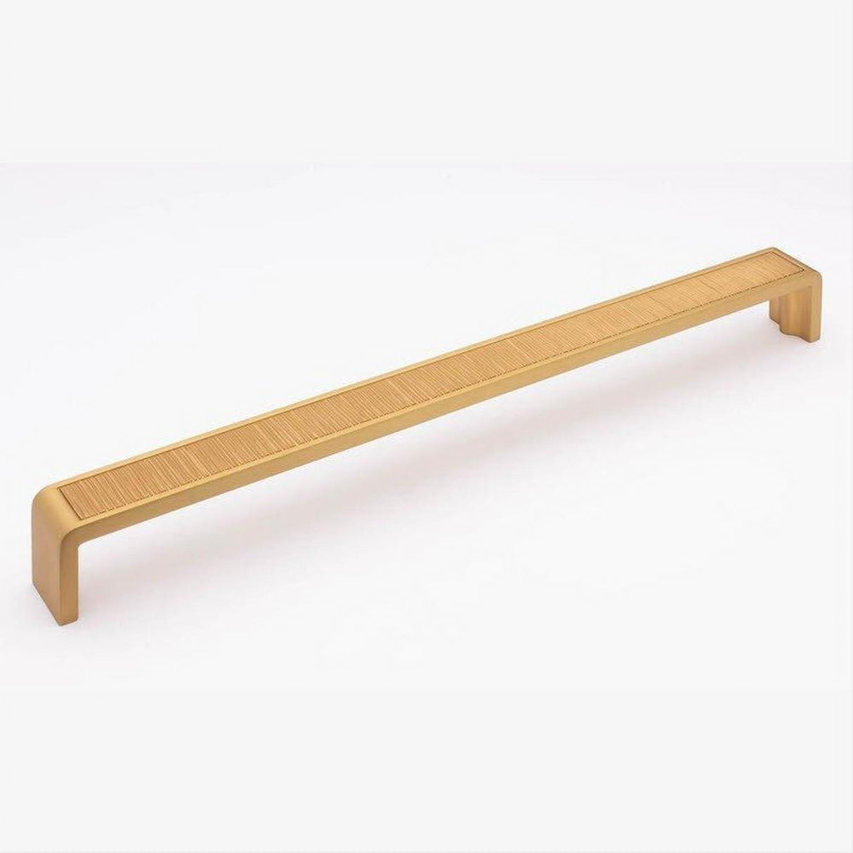 Sietto P-2001-12-SB Brushed 12" Pull Satin Brass