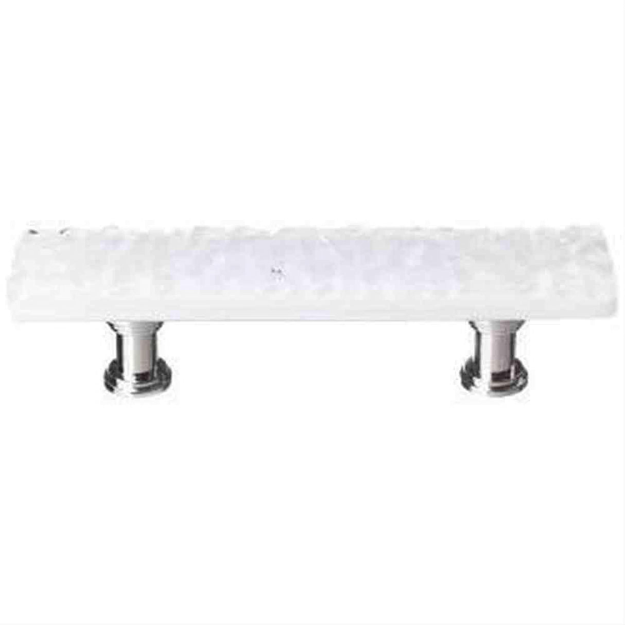 Sietto P-212-PC Glacier White Pull Polished Chrome