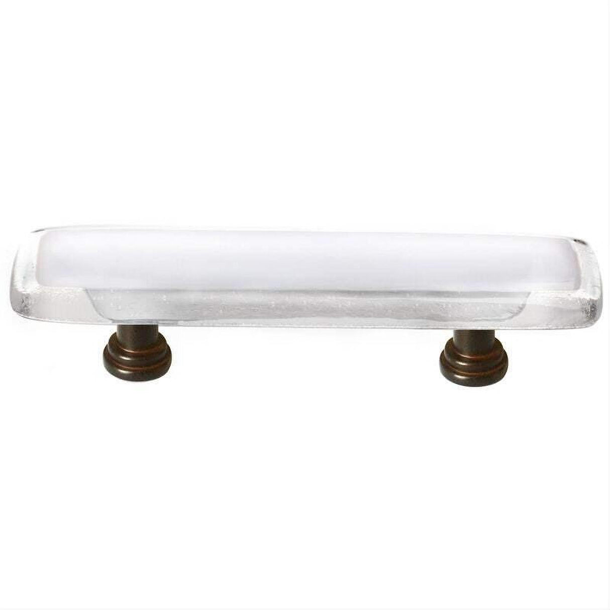 Sietto P-701-ORB Reflective White Pull Oil Rubbed Bronze