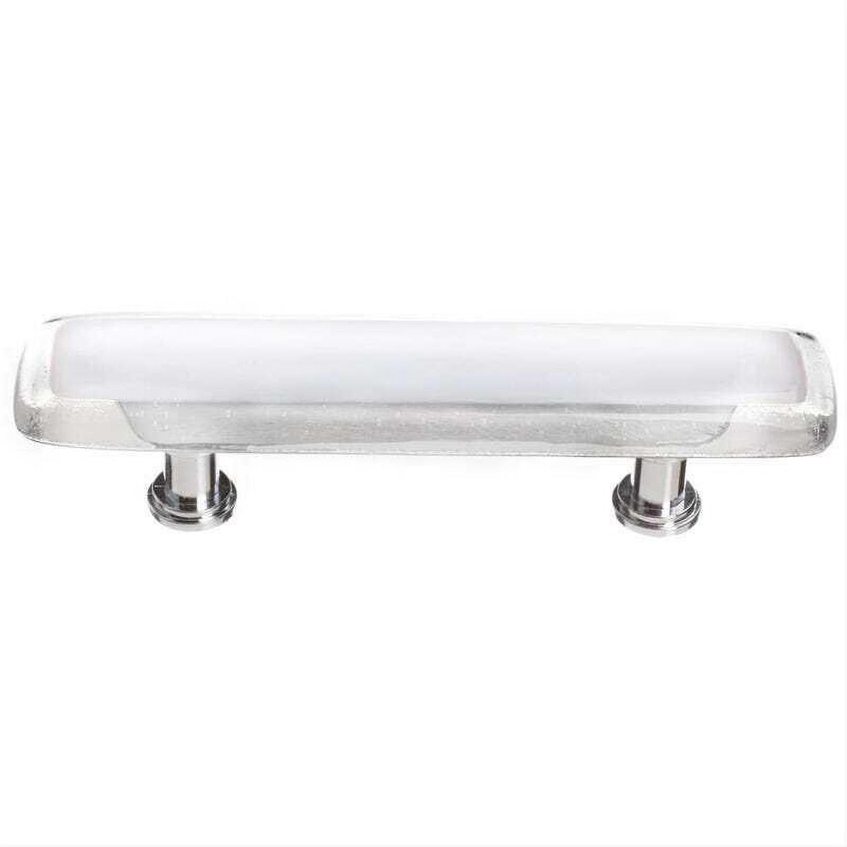 Sietto P-701-PC Reflective White Pull Polished Chrome