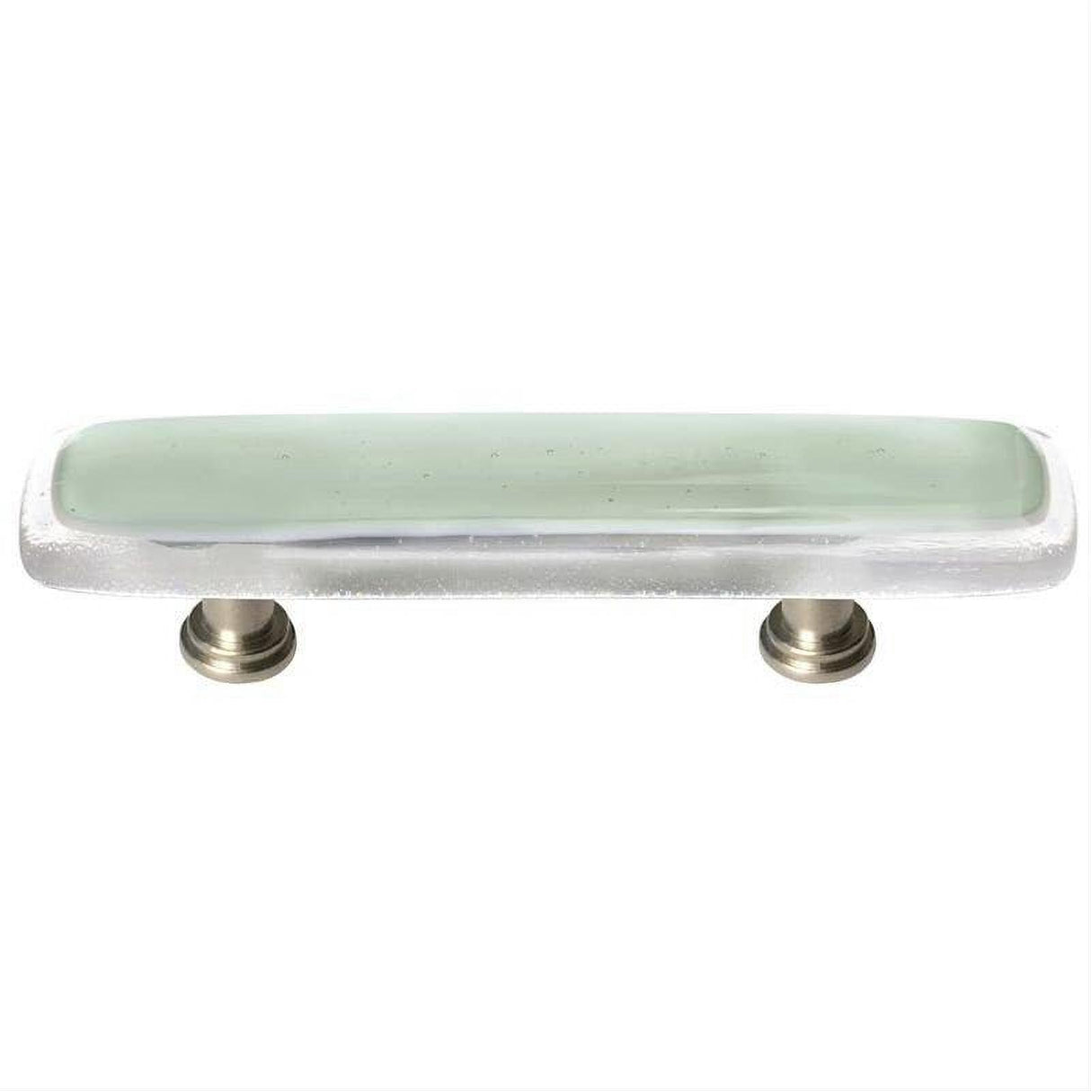 Sietto P-712-SN Reflective Spruce Green Pull Satin Nickel