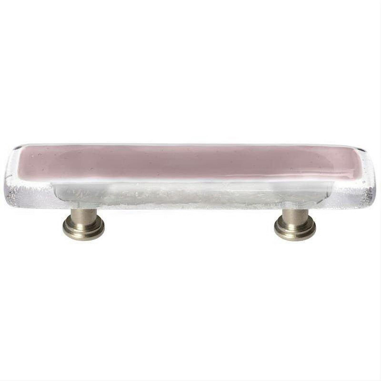 Sietto P-718-SN Reflective Purple Pull Satin Nickel
