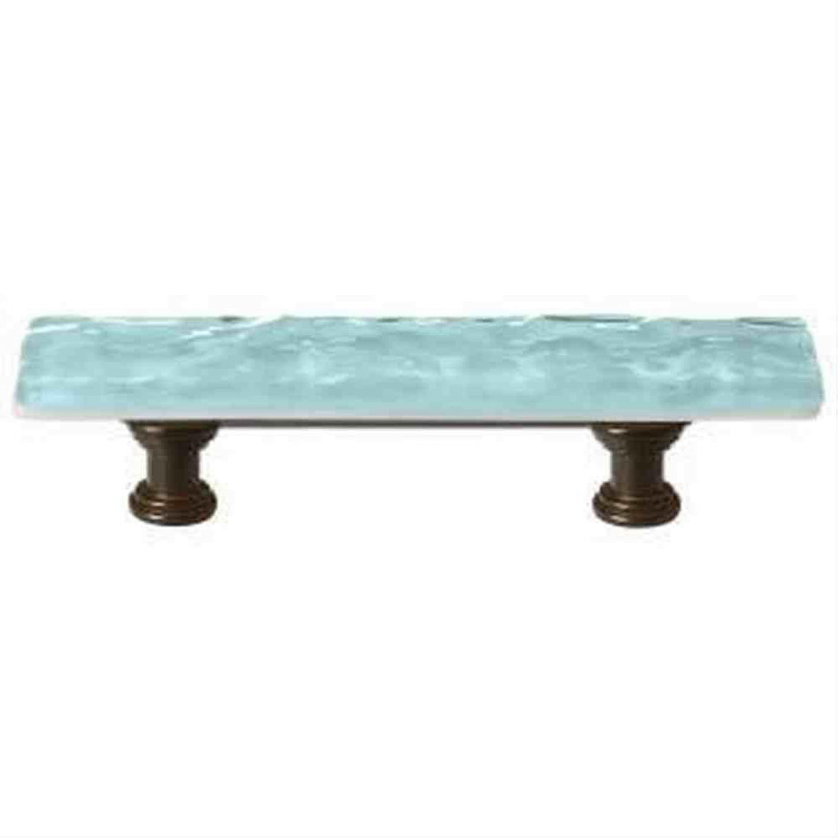 Sietto SP-208-ORB Skinny Glacier Light Aqua Pull Oil Rubbed Bronze