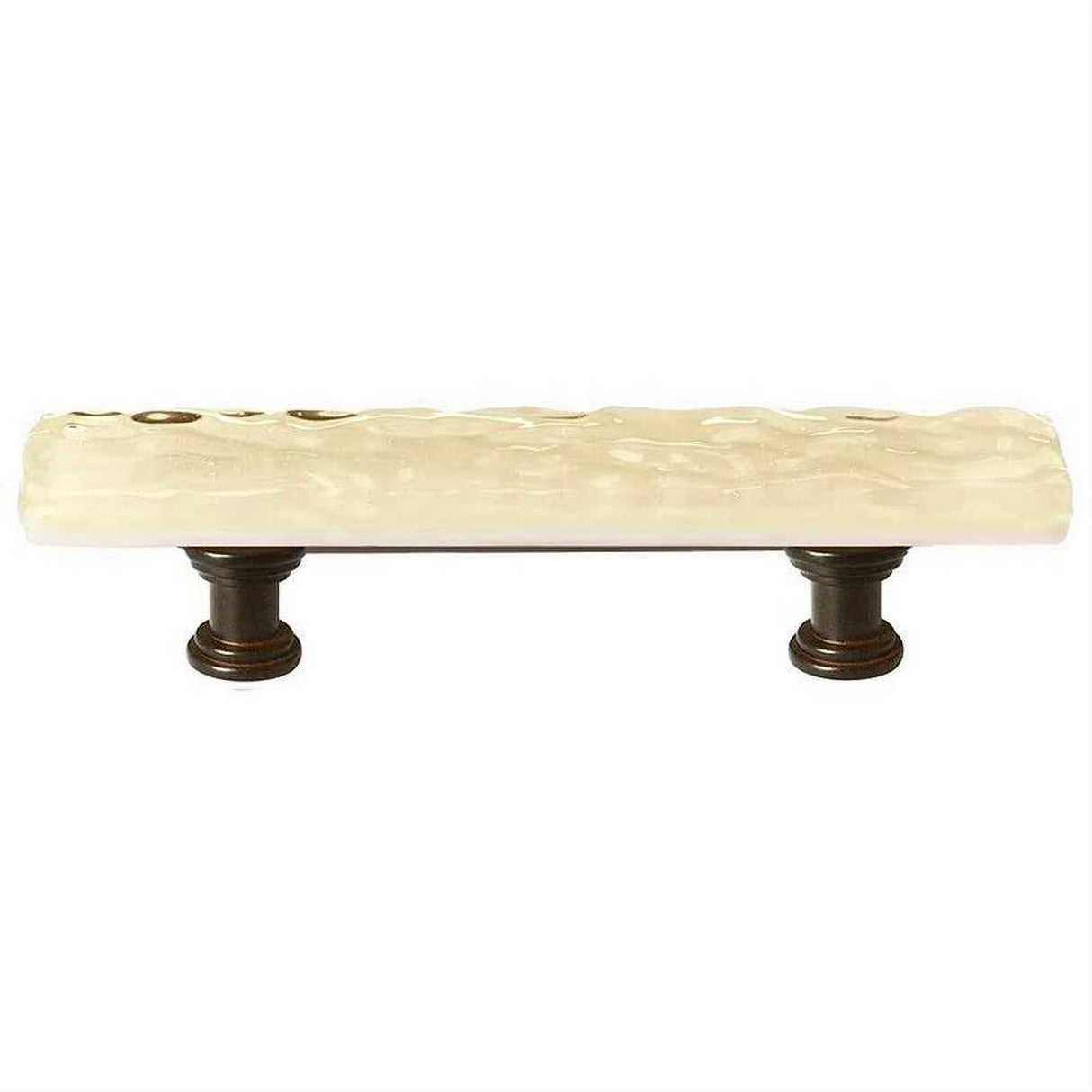 Sietto SP-222-ORB Skinny Glacier Pale Yellow Pull Oil Rubbed Bronze