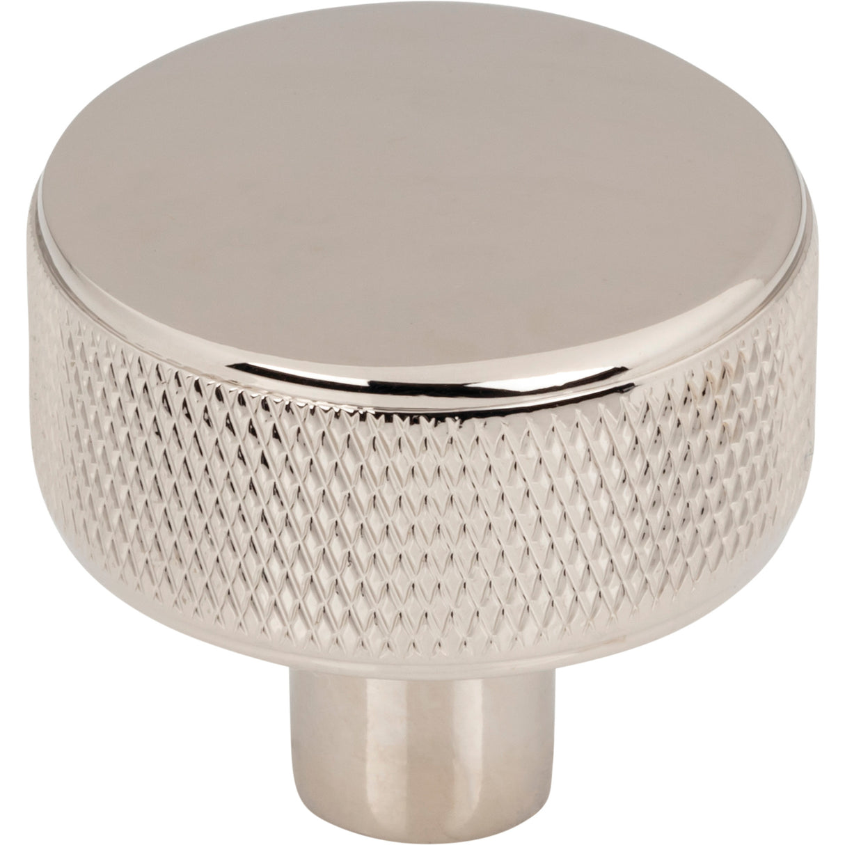 Top Knobs TK3230PN Burnham 1 1/4" Length Round Knob Polished Nickel