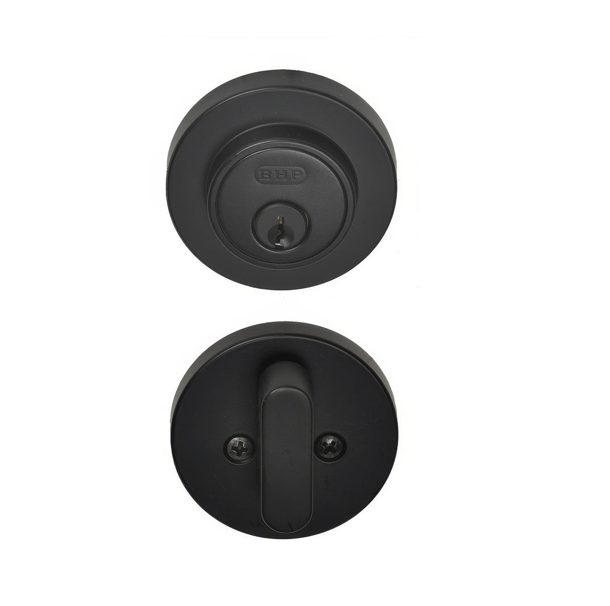 Better Home Products SK10644BLK matte black singel cylinder deadbolt