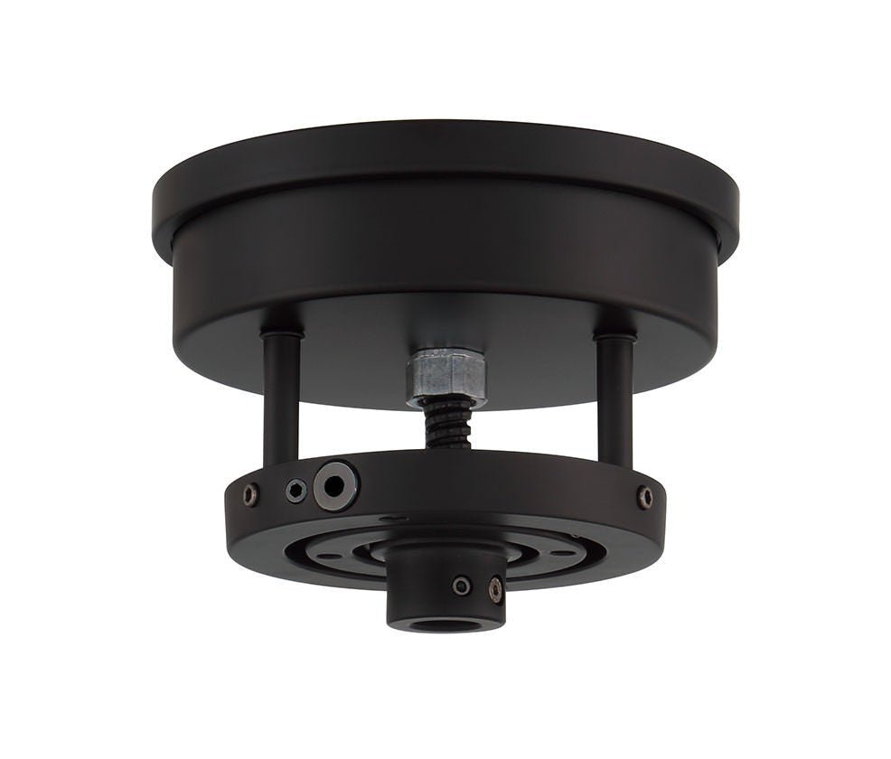 Craftmade SMA180-FB flat black slope mount adapter