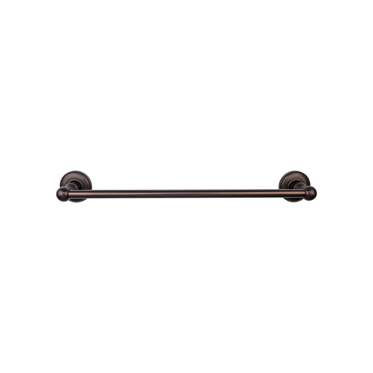 Top Knobs ED8ORBD TOP BATH (R) Edwardian Bath Single 26 1/2" Wall Mounted Towel Bar Oil Rubbed Bronze