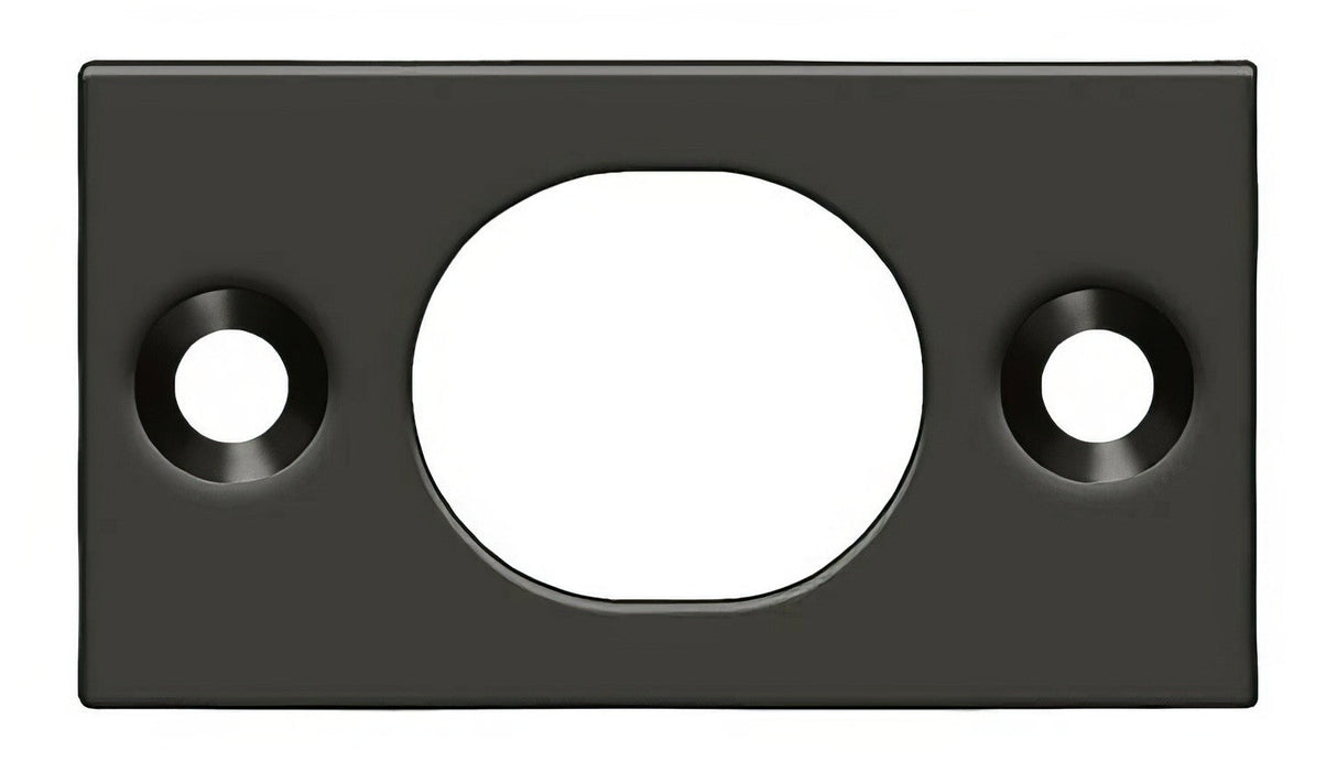 Deltana SP6FBU10B oil rubbed bronze strike plate