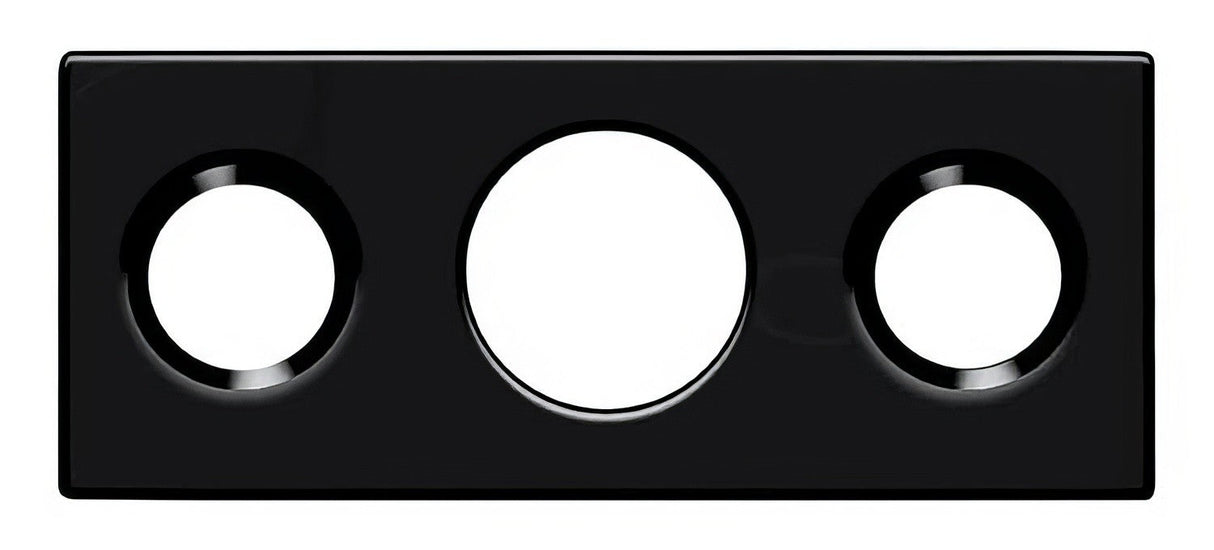 Deltana SP7FBR19 paint black strike plate