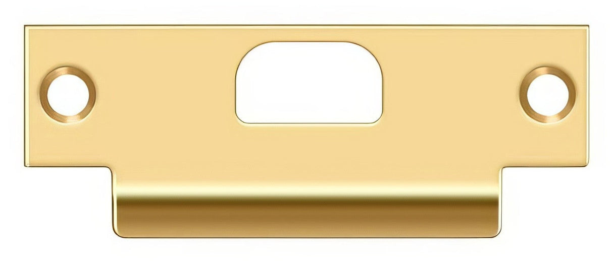 Deltana SPDB478CR003 lifetime polished brass t strike plate