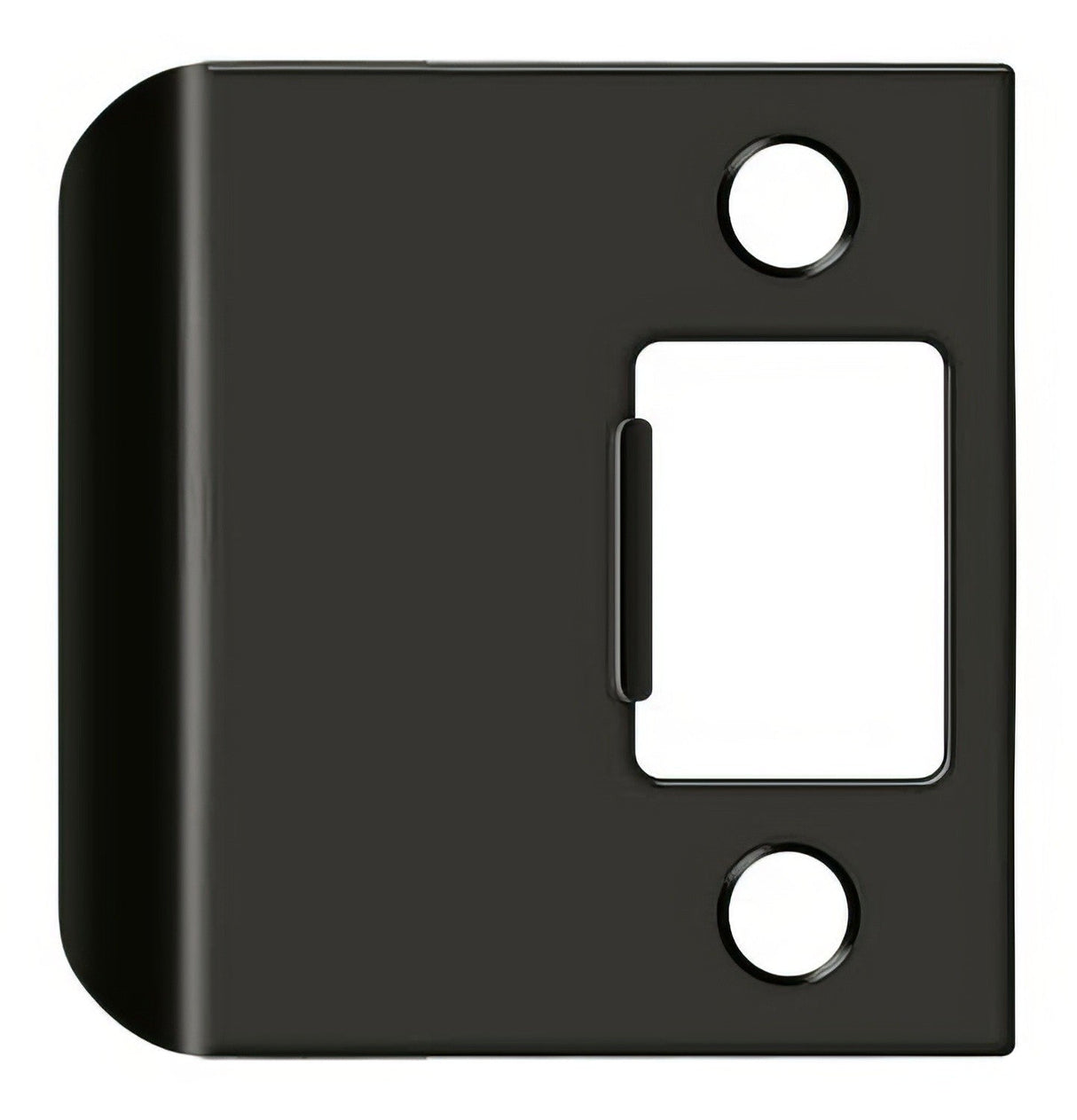 Deltana SPE225U10B oil rubbed bronze extended lip strike plate